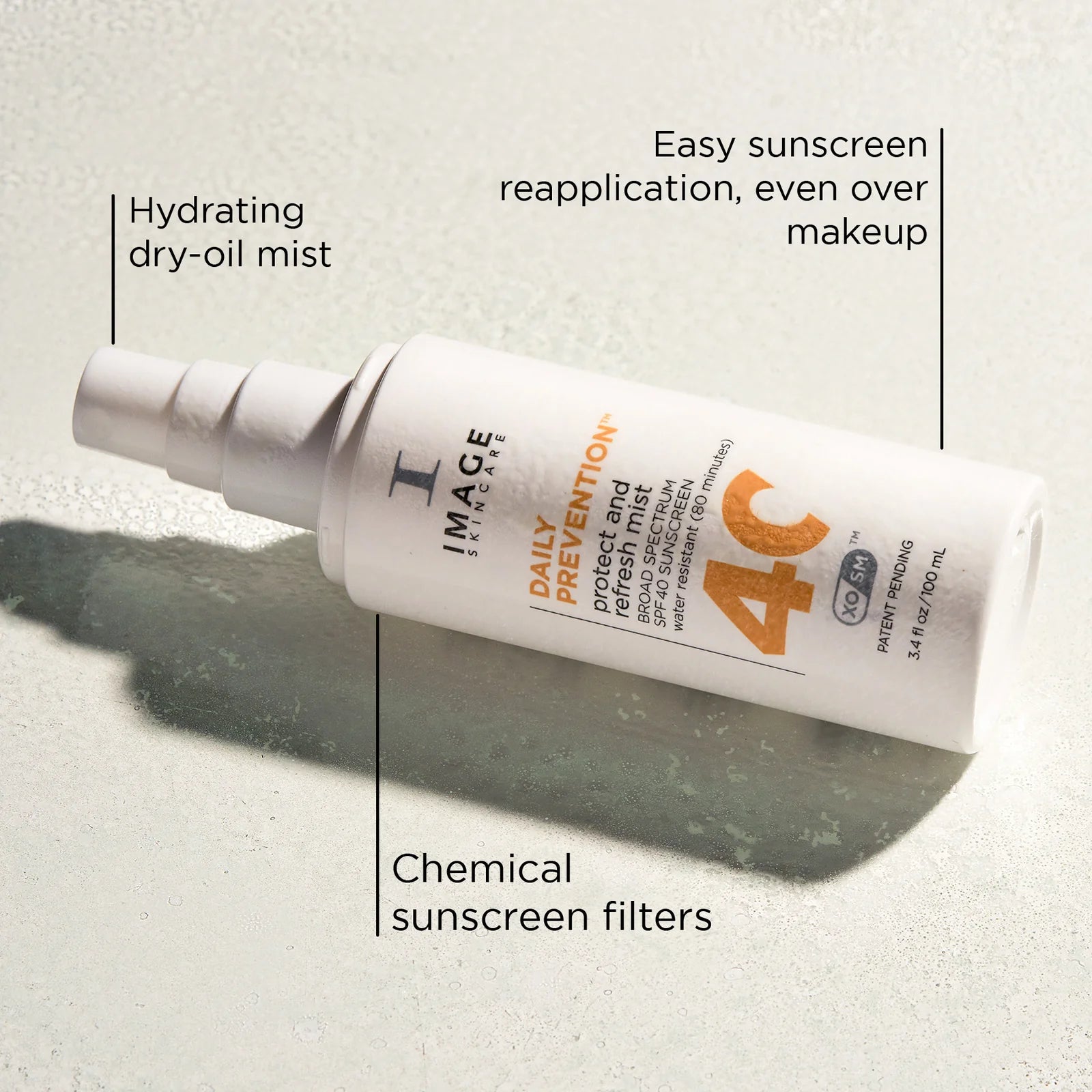 Protect & Refresh Mist SPF 40, Daily Prevention