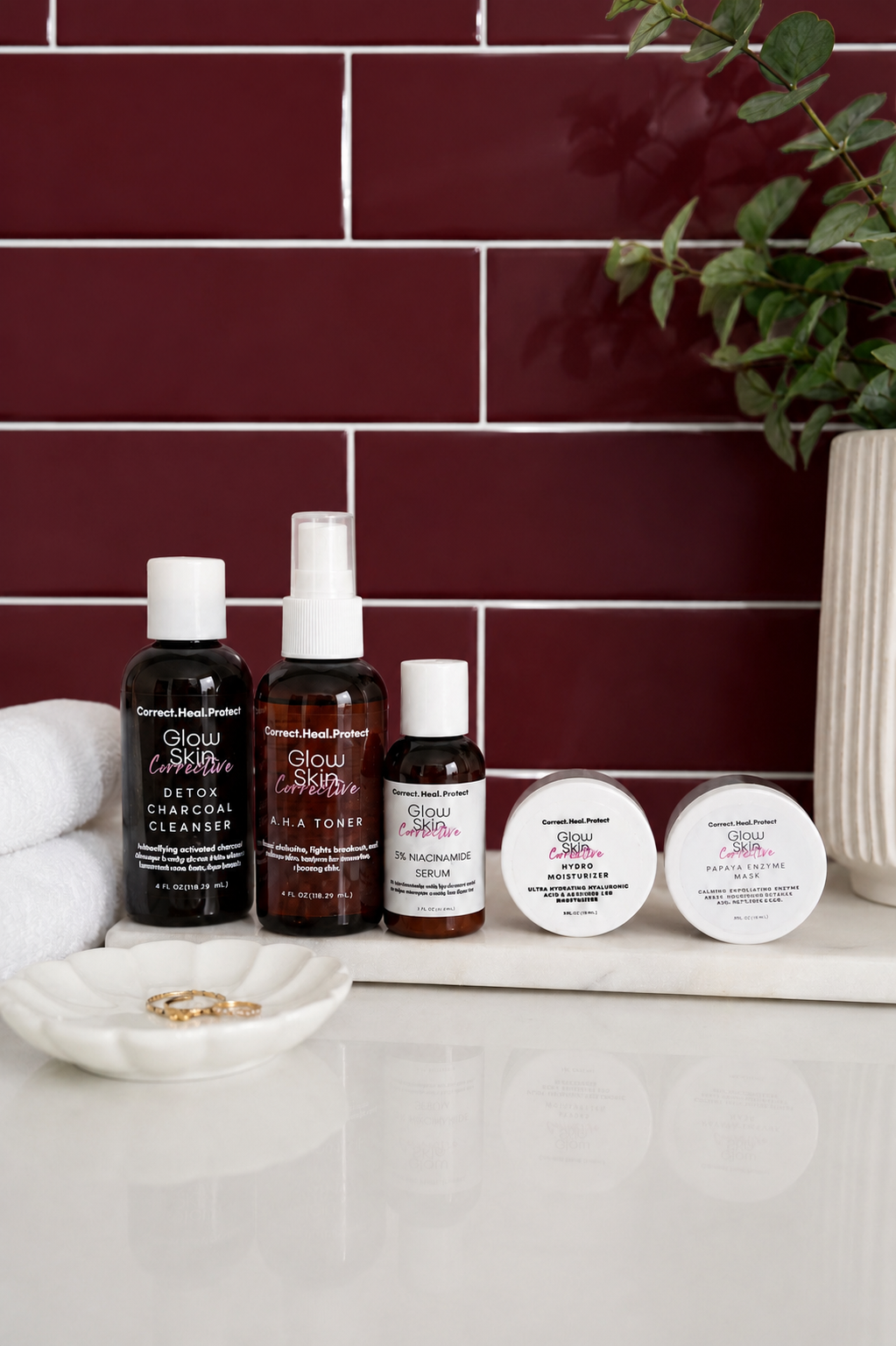 5 Step acne and dark mark kit to help women | Skincare 